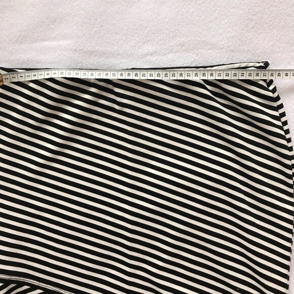 Zara Trafaluc Bodycon Skirt Size 28 Black and White - Picture 7 of 8